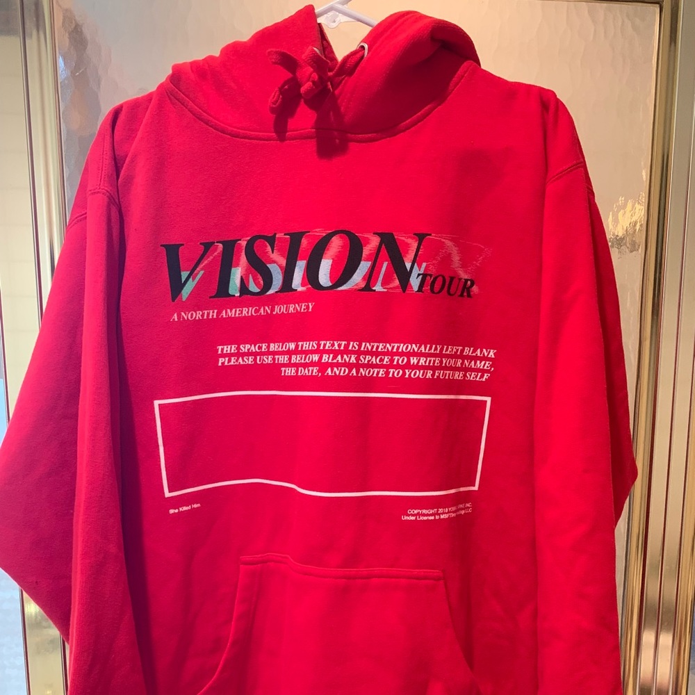 MSFTSREP Jaden Smith Vision Tour Hoodie